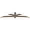 Ekena Millwork Davenport Smooth Timber Gable Bracket, Douglas Fir, 96"W x 24"H x 1 1/2"D x 5 1/2"F, 6/12 Pitch GBW096X24X0206DAV00SDF - alternate 2